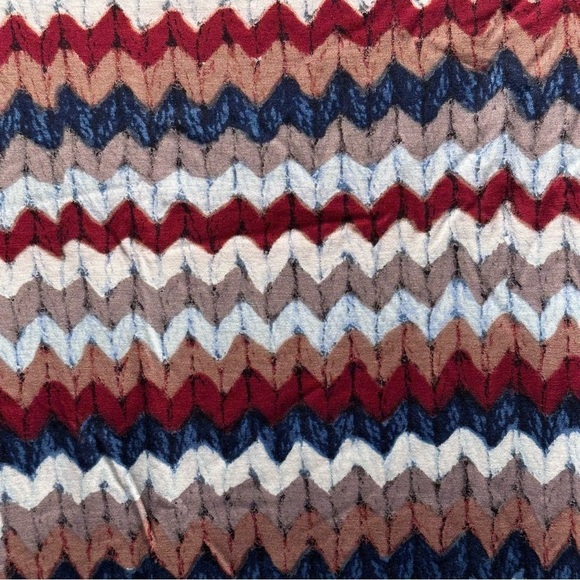 LulaRoe Carly Long/Midi Dress High Low Hem Stretchy Comfortable Sweater Print - Picture 10 of 16